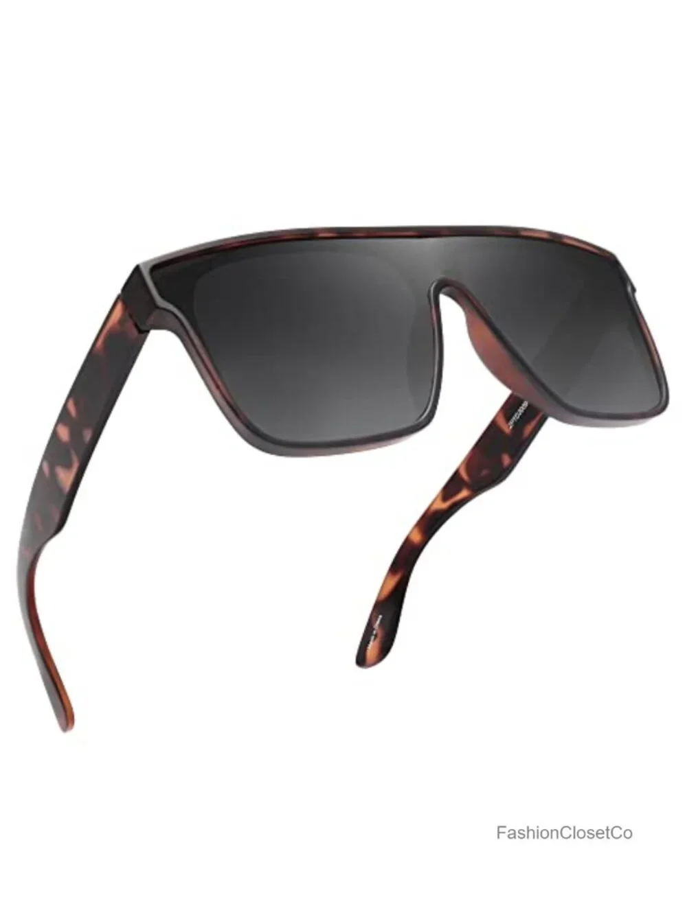 Oversized Square Polarized Sunglasses for Women Men, UV400 Protection